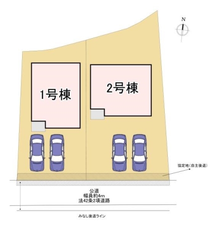 1号棟 全体区画図